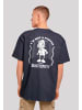 F4NT4STIC Heavy Oversize T-Shirt Pinocchio Heroes of Childhood in marineblau