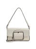 Seidenfelt Grurup - Umhängetasche 19 cm (black) in cool beige