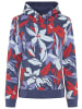 Laura Scott Sweater in blau bedruckt