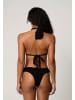 Moda Minx Bikinioberteil Starfish Scrunch Triangle Top in Black