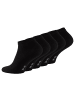 RESLAD Füßlinge Sneakersocken 10er PACK in schwarz-10 Paar
