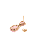 gaya Women Earrings in Rose Gold Pink