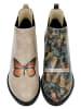 Dogo Eve Boots Moths And Butterflies 36 in Beige