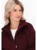 Schmuddelwedda Jacket in burgundy melange