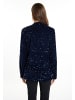 faina Blazer Mit Pailletten in Marine