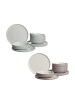Ritzenhoff & Breker 16er Set Tafelservice Jasper mint-taupe in mint-taupe