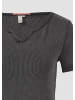 QS T-Shirt in 9999_schwarz