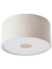 Brilliant BRILLIANT flauschiger Teddystoff, 23 x 45 cm, 3 x E27, Textil, beige f