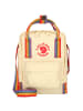 FJÄLLRÄVEN Kanken Rainbow Sling Umhängeriemen 15 cm in light oak-rainbow pattern