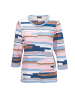 GOLDNER Baumwollpullover mit grafischem Muster in bunt / gemustert
