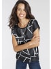Laura Scott Shirtbluse in schwarz-weiß