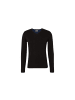 Tom Tailor V Pullover in schwarz