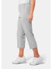 GOLDNER 7/8-Rippenhose Trageangenehme 7/8-Rippenhose in silbergrau