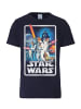 Logoshirt T-Shirt Krieg der Sterne Poster in dunkelblau