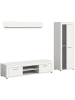 ebuy24 Regalsystem Jam (3-teilig) Weiß 235 x 35 cm
