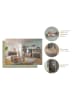Inn.Furn Sideboard Eiche, grau 200 cm, Kommode mit Soft-Close, Wohn- und Esszimmermöbel