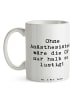 Mr. & Mrs. Panda Henkeltasse Spruch Anästhesist Humor mit Spruch in Weiß