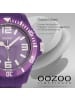 Oozoo Analog-Armbanduhr Oozoo Vintage Series lila extra groß (ca. 48mm)