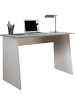 VCM  Schreibtisch Computertisch Masola Maxi in Weiß / Beton-Optik