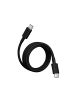 Wisam Teltech Kabel USB-C - USB-C 3A 60W 1m Schwarz TCA-02