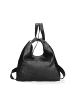 Gave Lux Convertierbare Schultertasche zum Rucksack in BLACK
