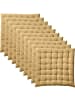 REDBEST Stuhlkissen 10er-Pack in beige
