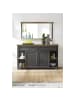 home24 home24 Spiegel (1er Set) - Graphit - MDF foliert - 142.0 x 74.0 x 16.0 cm in Graphit