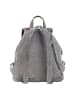 Desigual Rucksack 'Half Logo Denim Luena' in grau