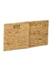 relaxdays 2 x Aufbewahrungskorb in Natur - (B)30 x (H)30 x (T)30 cm