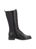 remonte Schnürstiefel in Schwarz