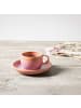 like. by Villeroy & Boch Espressotasse mit Untertasse Perlemor Coral 60 ml rosa in rosa