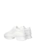 PRADA Weiß Stoff Low Top Sneaker