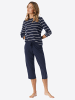 Schiesser Pyjamahose Mix Relax in deep blue