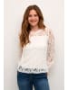Cream Bluse kurzarm CRKit Regular fit in Snow White