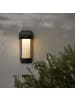 STAR Trading LED Solarlampe ,Alippa' zur Wandbeleuchtung, Dämmerungssensor, schwarz