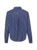 Marie Lund Bluse in marine weiß