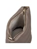 DuDu Barbara Schultertasche Leder 21.5 cm in taupe