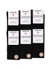 Occulto 6er Pack Socken ohne Naht ohne Gummibund Oliver in Schwarz