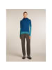 icebreaker Longsleeve Wo Merino Blend 300 RealFleece in Rauchblau3496