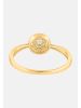 Diamant Exquis Ring aus 585 Gelbgold mit Diamant