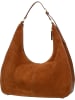 Mandarina Duck Handtasche Velvet Plisse Large Hobo KKT06 in Caramel Cafe