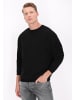 DreiMaster Vintage Sweatshirt in black