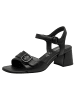 Tamaris WIDE FIT Sandalette in BLACK NAPPA