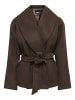 Jacke in Chocolate Brown 1