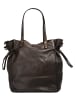 Forty degrees Shopper echt Leder in dunkelbraun