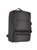 Dermata Rucksack 48 cm Laptopfach in schwarz