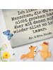 Mr. & Mrs. Panda Kinderhandtuch Eisbär Umarmen Design mit Spruch in Gelb Pastell