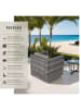 tectake Rattansessel  Lignano 70 x 69 x 65cm, grau