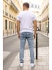RESLAD Jeans Regular Fit in hellblau