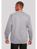 F4NT4STIC Sweatshirt Weihnachten Trees Farm Retro Sign in grau meliert